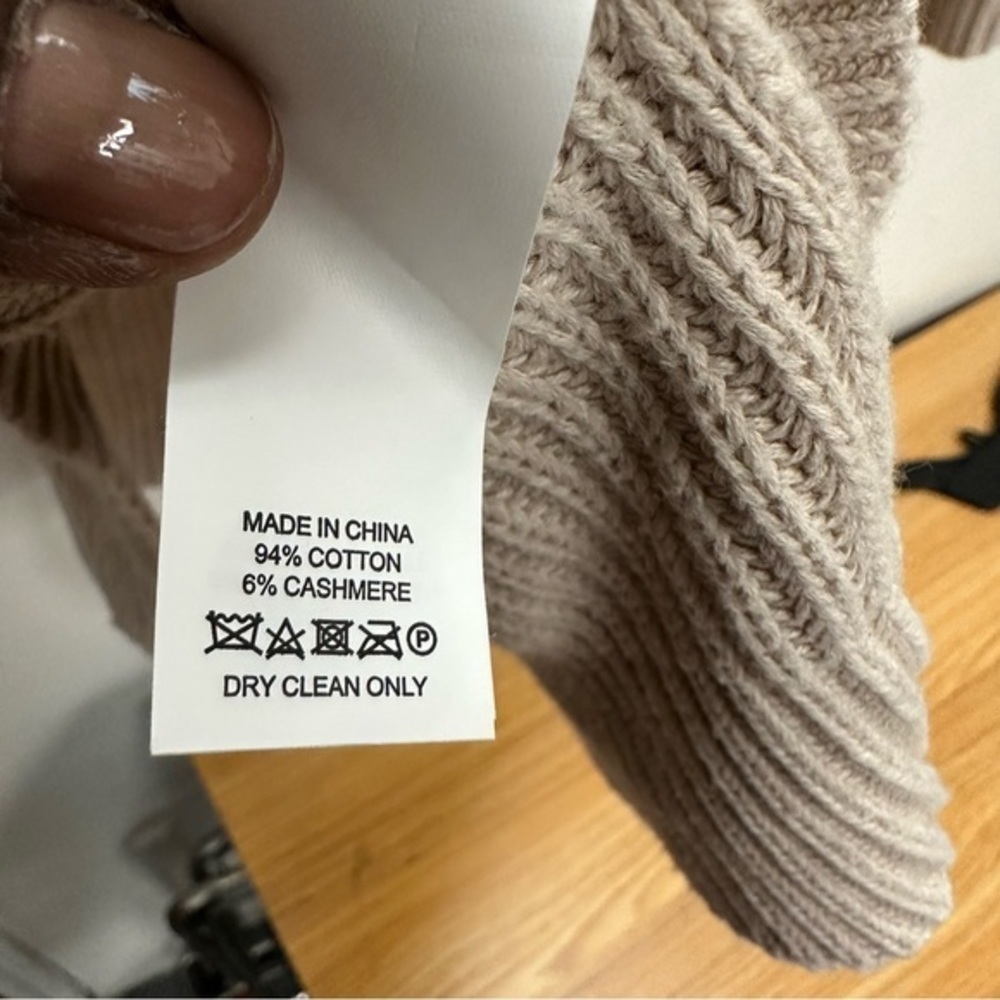 Kate spade chunky knit turtleneck sweater S - Picture 5 of 5